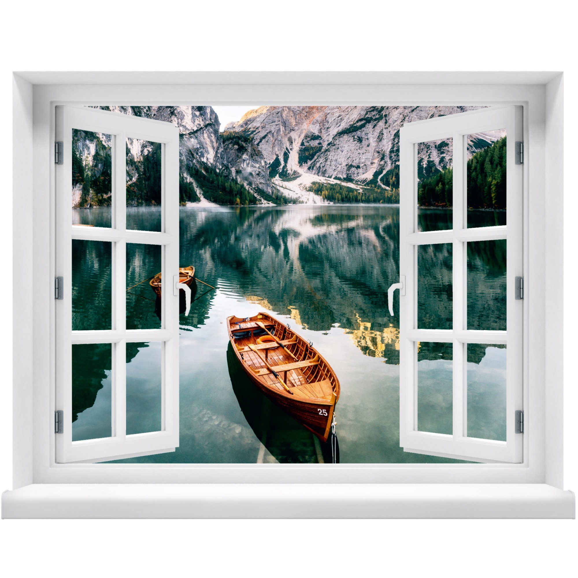 WallSpirit Wandsticker "Fensterblick mit Aussicht", Selbstklebend, günstig online kaufen