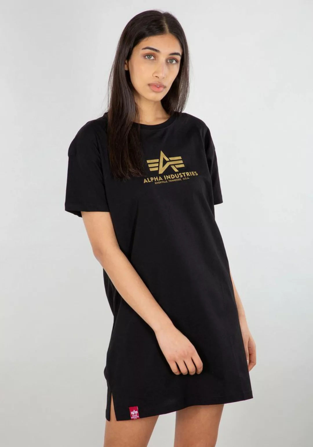 Alpha Industries T-Shirt "Alpha Industries Women - T-Shirts Basic T Long Fo günstig online kaufen