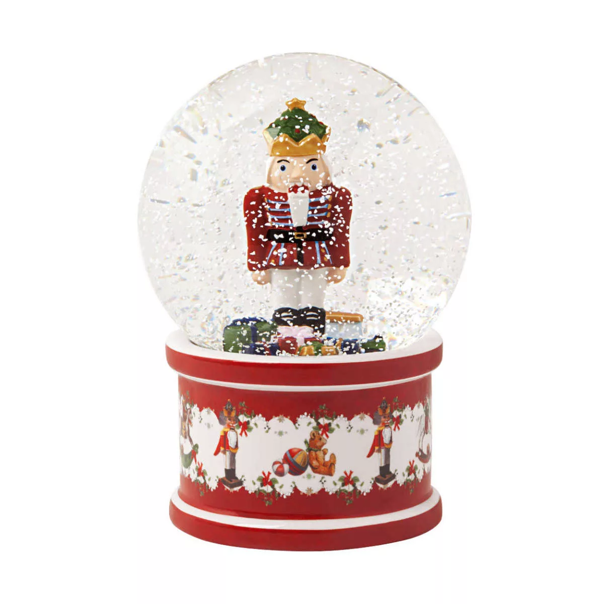 Villeroy & Boch Christmas Toys Schneekugel groß Nussknacker d: 13 cm / h: 1 günstig online kaufen