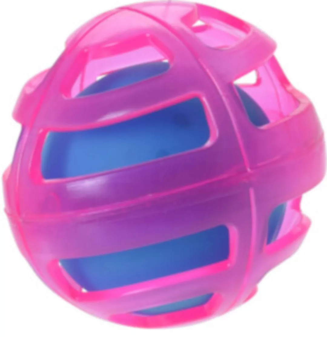 Hundespielzeug Ball Tpr 12 Cm Rosa/blau günstig online kaufen