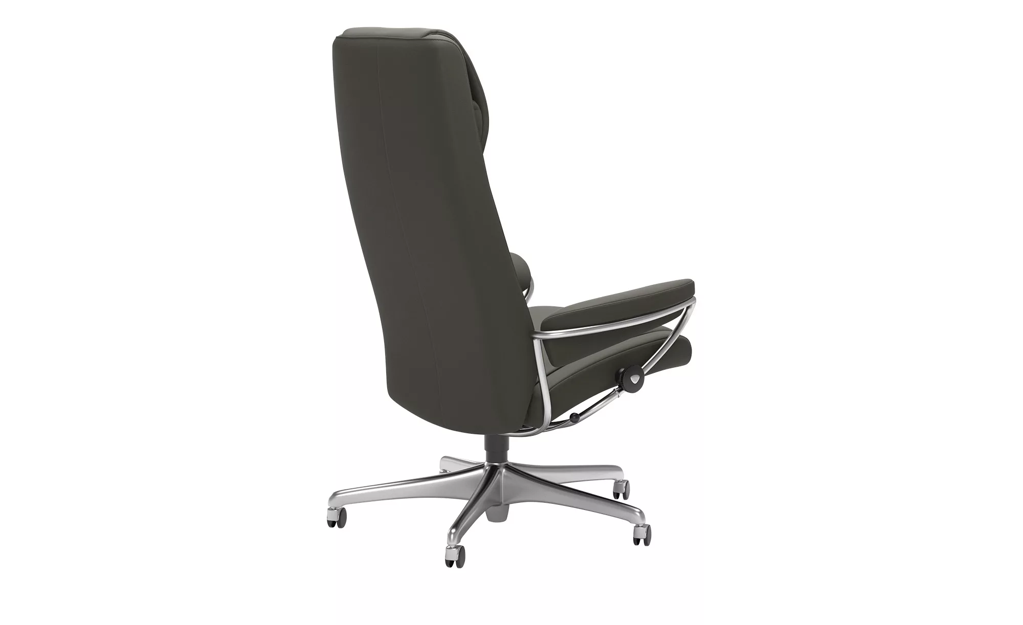 Stressless Drehstuhl  Paris Office ¦ grau ¦ Maße (cm): B: 80 H: 128 T: 70.0 günstig online kaufen