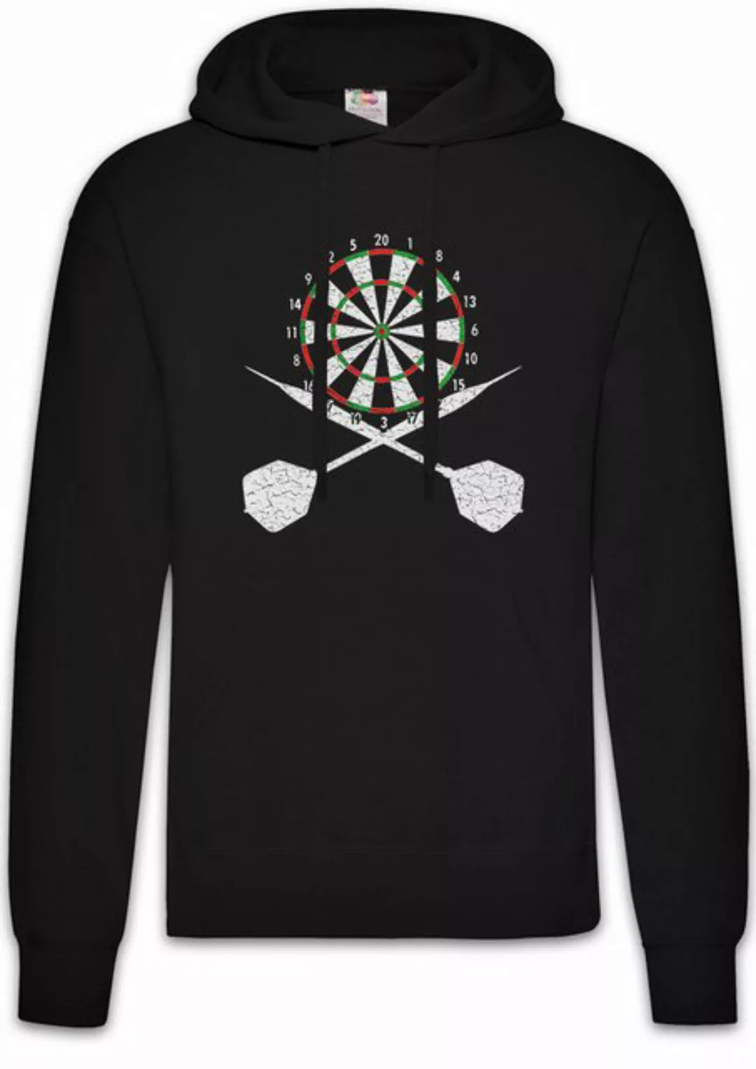 Urban Backwoods Hoodie Darts Board And Crossed Dart Herren Hoodie Player Ga günstig online kaufen