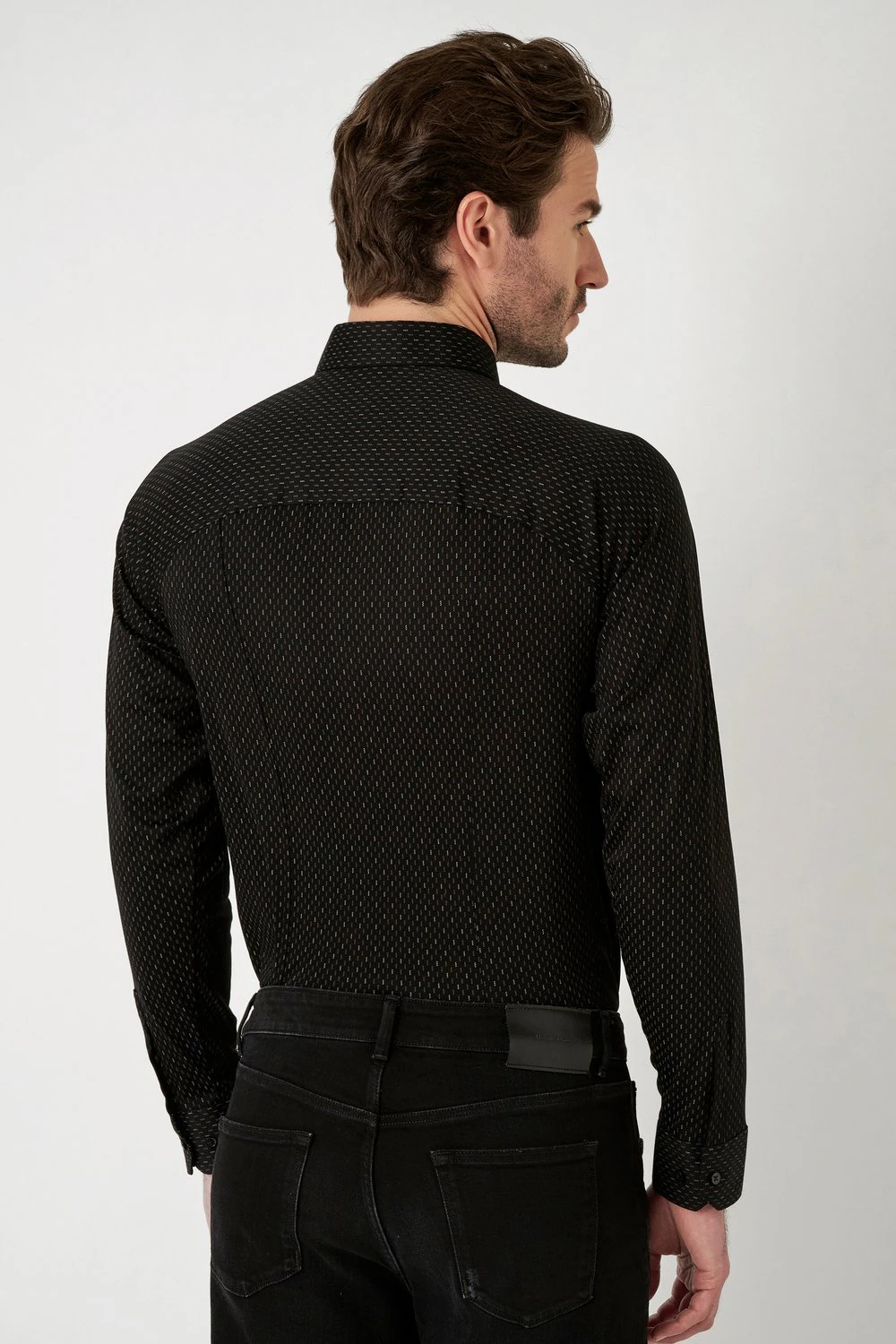 DESOTO Langarmhemd "Jerseyhemd Casual Kent langarm", Flexibler Stretch, mit günstig online kaufen