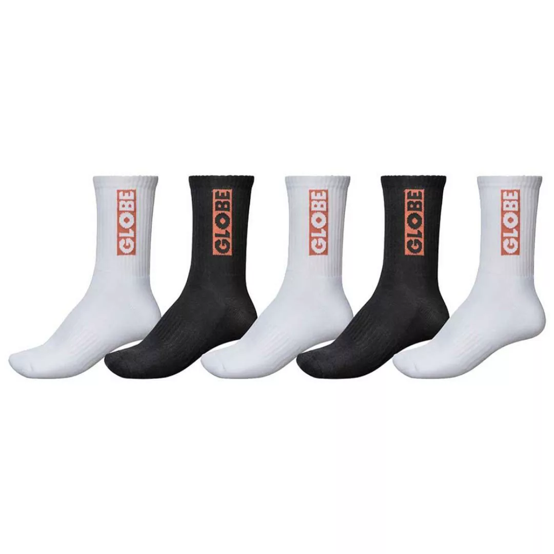 Globe Bar Crew Socken 5 Paare EU 39-44 1/2 Assorted günstig online kaufen