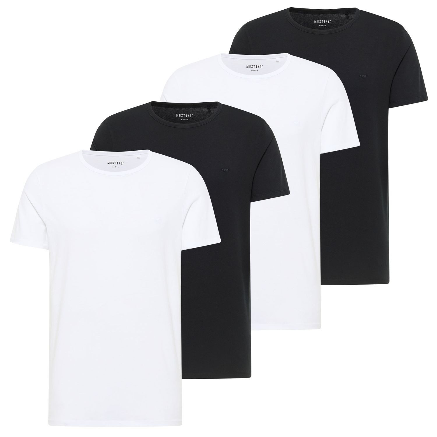 MUSTANG T-Shirt Style Allen (Set, 4-tlg., günstig online kaufen