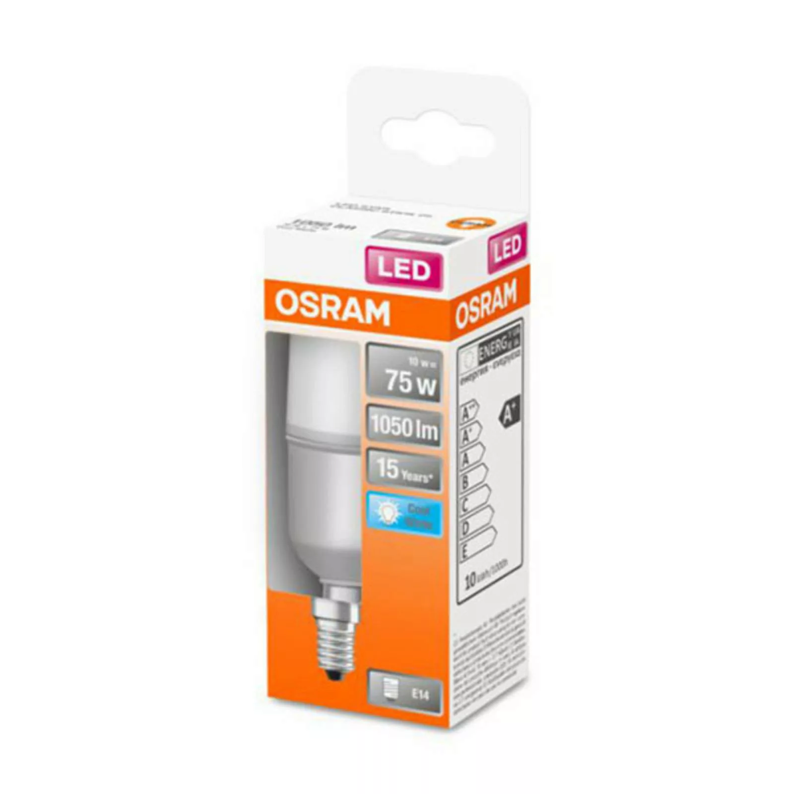 Osram LED-Leuchtmittel E14 9 W Neutralweiß 1050 lm EEK: E 11,8 x 3,6 cm (H günstig online kaufen