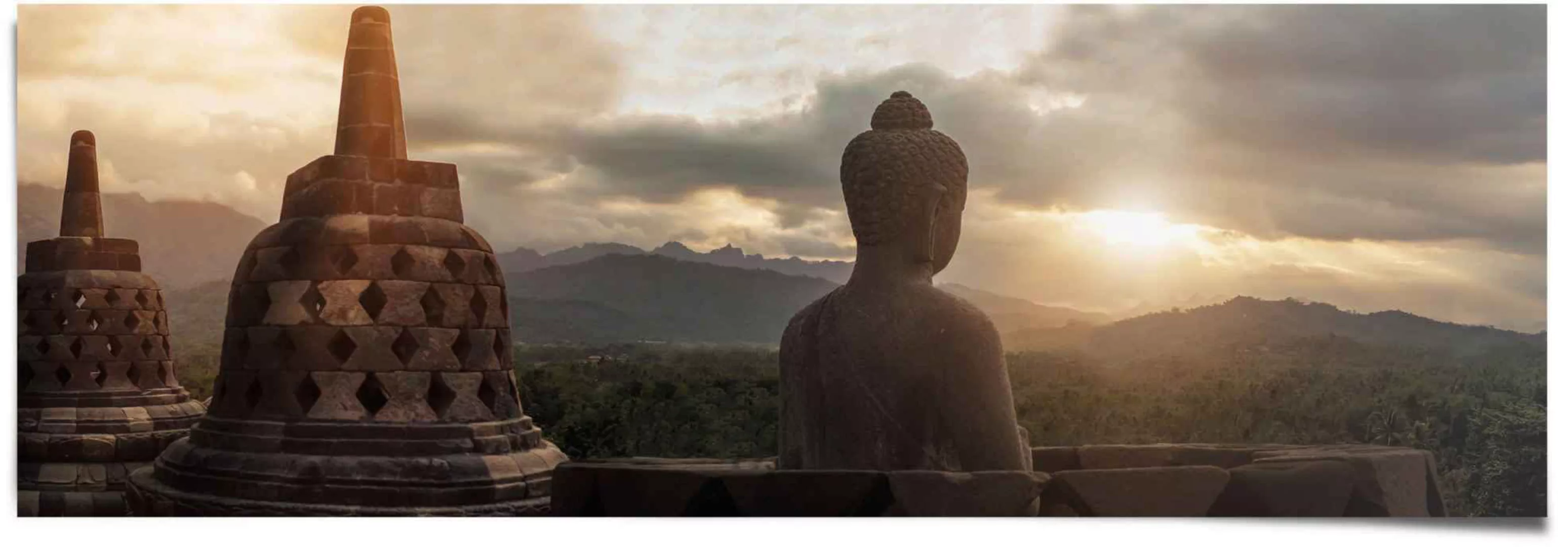 Reinders Poster "Buddha Tempel Borobudur", (1 St.) günstig online kaufen