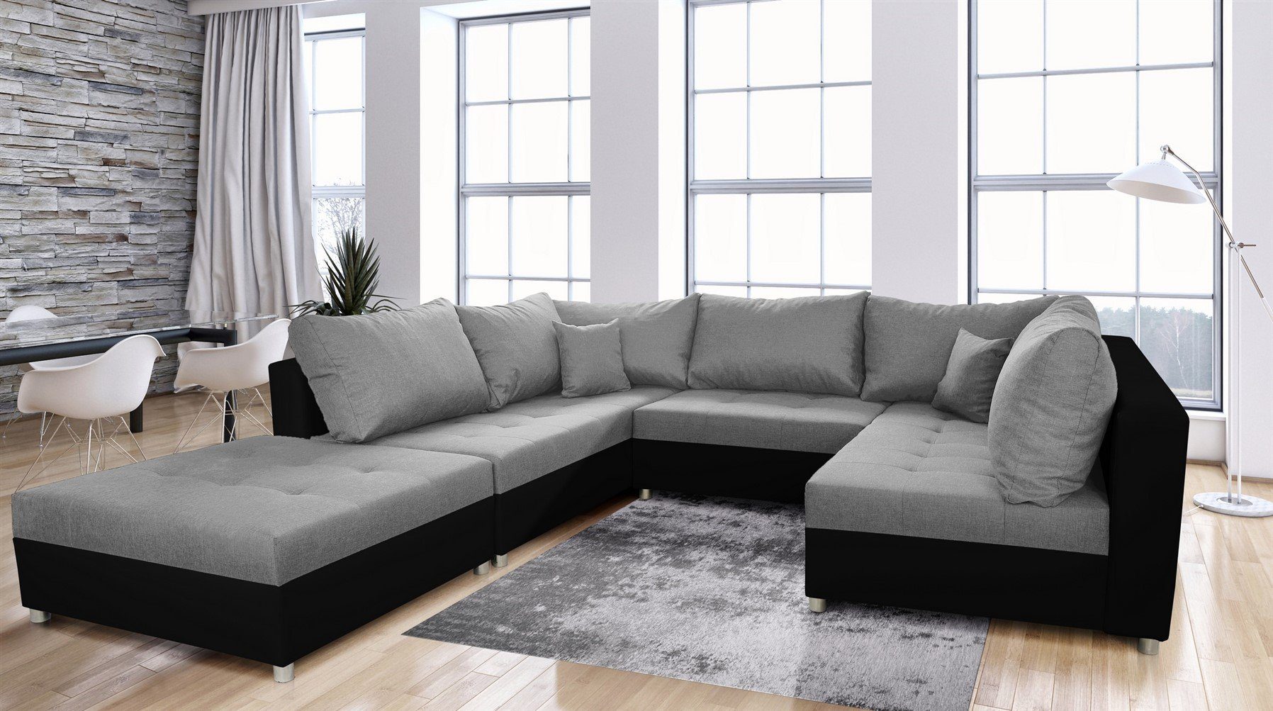 Fun Möbel Wohnlandschaft Sofa ANDRO mit günstig online kaufen