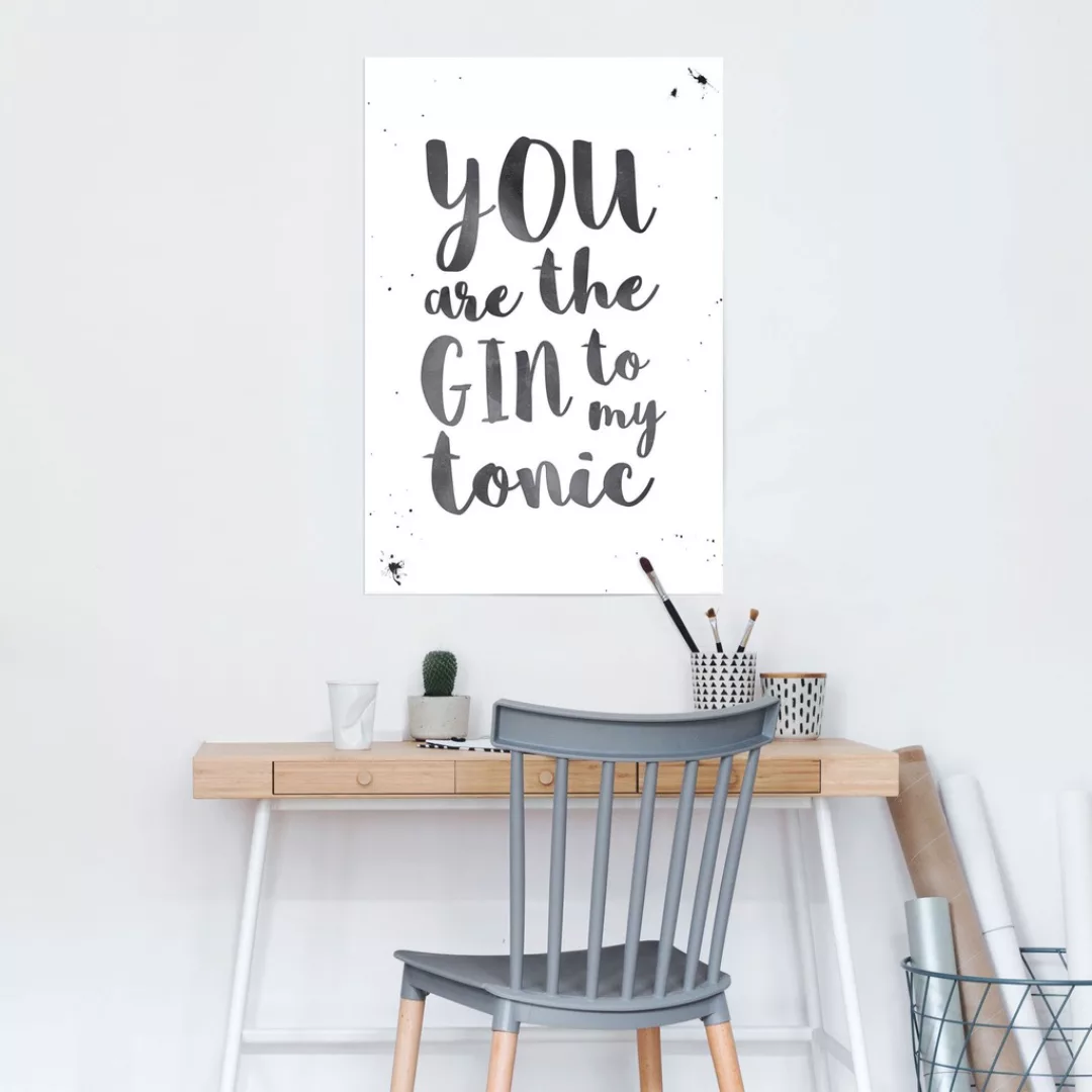 Reinders Poster "Gin Tonic Love", (1 St.) günstig online kaufen