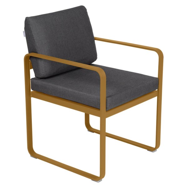 Bellevie Sessel Outdoor D2 Lebkuchen A3 Graphitgrau günstig online kaufen