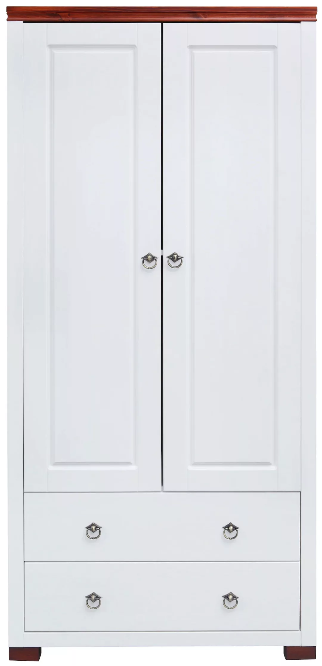 Home affaire Kleiderschrank "Gotland", Breite 80 cm, Höhe 178 cm, aus massi günstig online kaufen