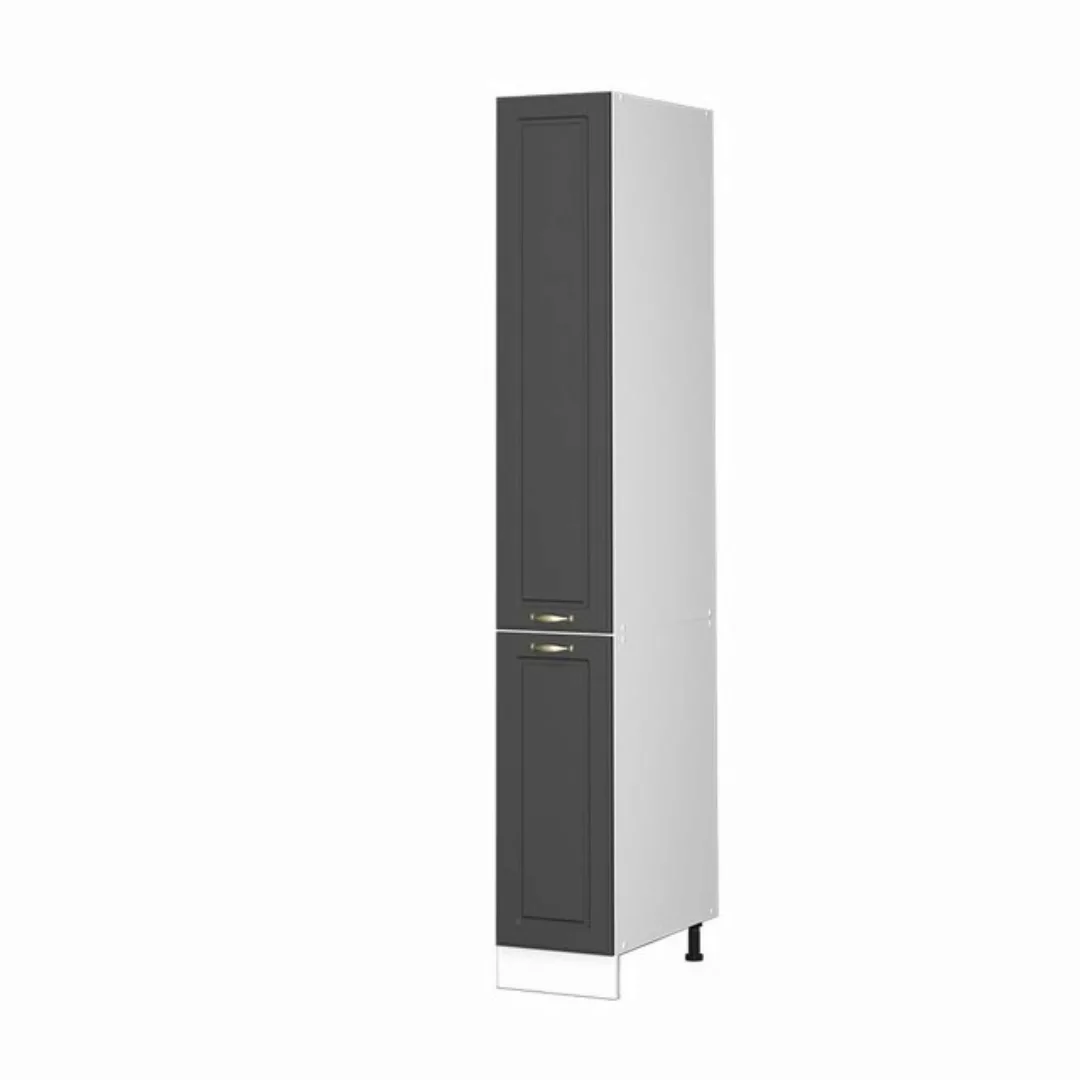 Vicco Hochschrank Fame-Line, Anthrazit-Gold/Weiß, 30 cm günstig online kaufen