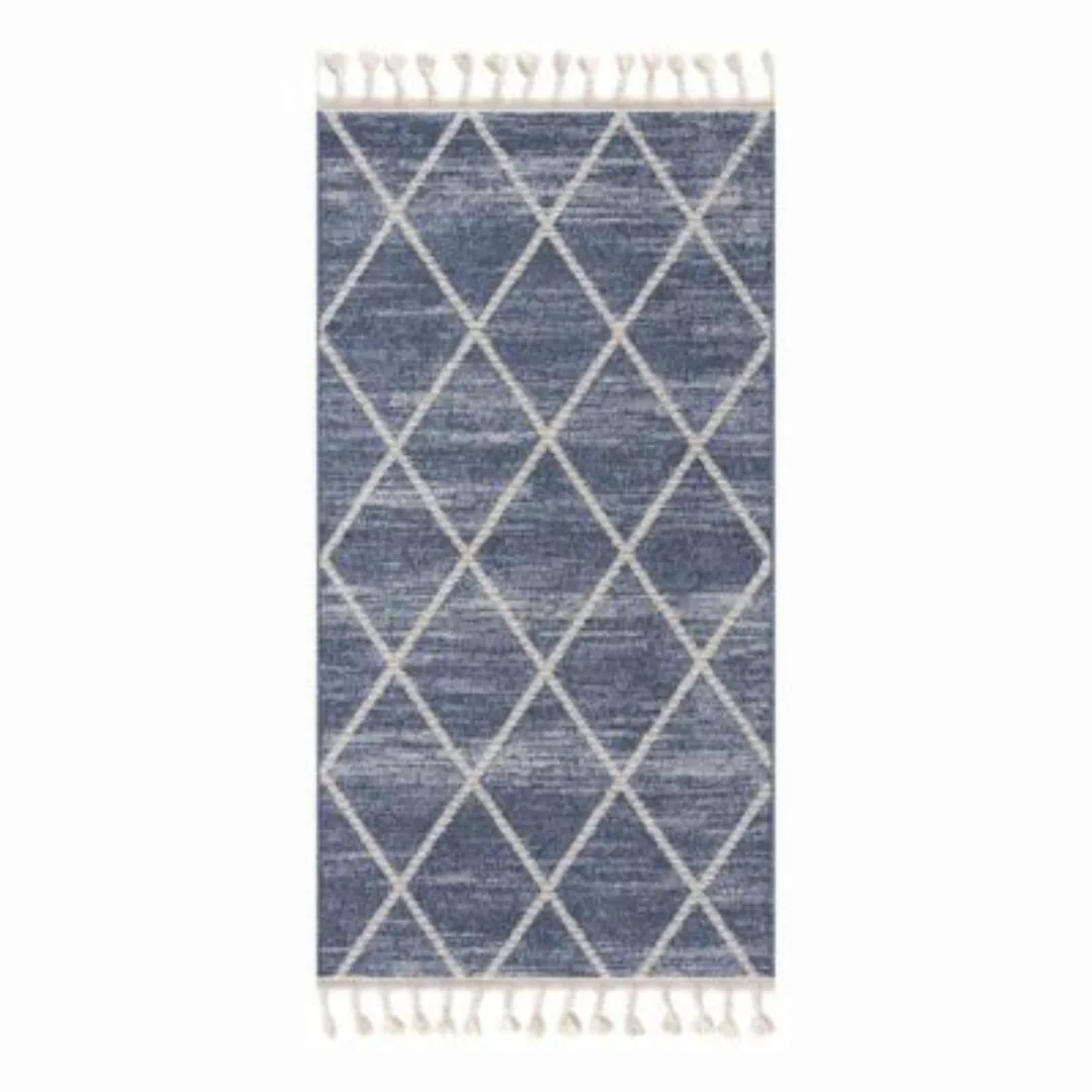 Carpet City Teppich »Art 2646«, rund, Kurzflor, Rauten-Optik, ideal für Flu günstig online kaufen