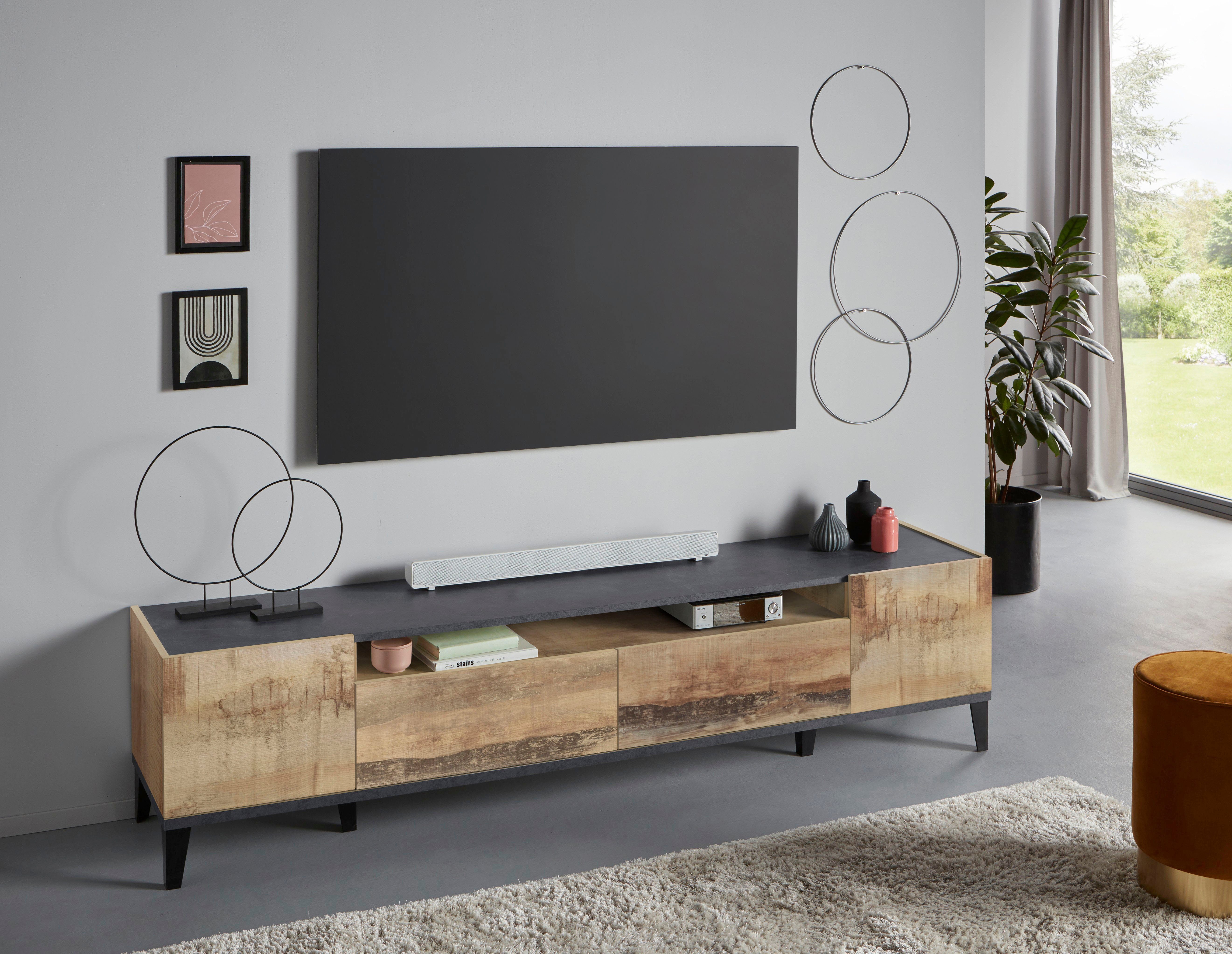 INOSIGN Lowboard "SunriseTV-Board, TV-Schrank", Breite 200 cm günstig online kaufen