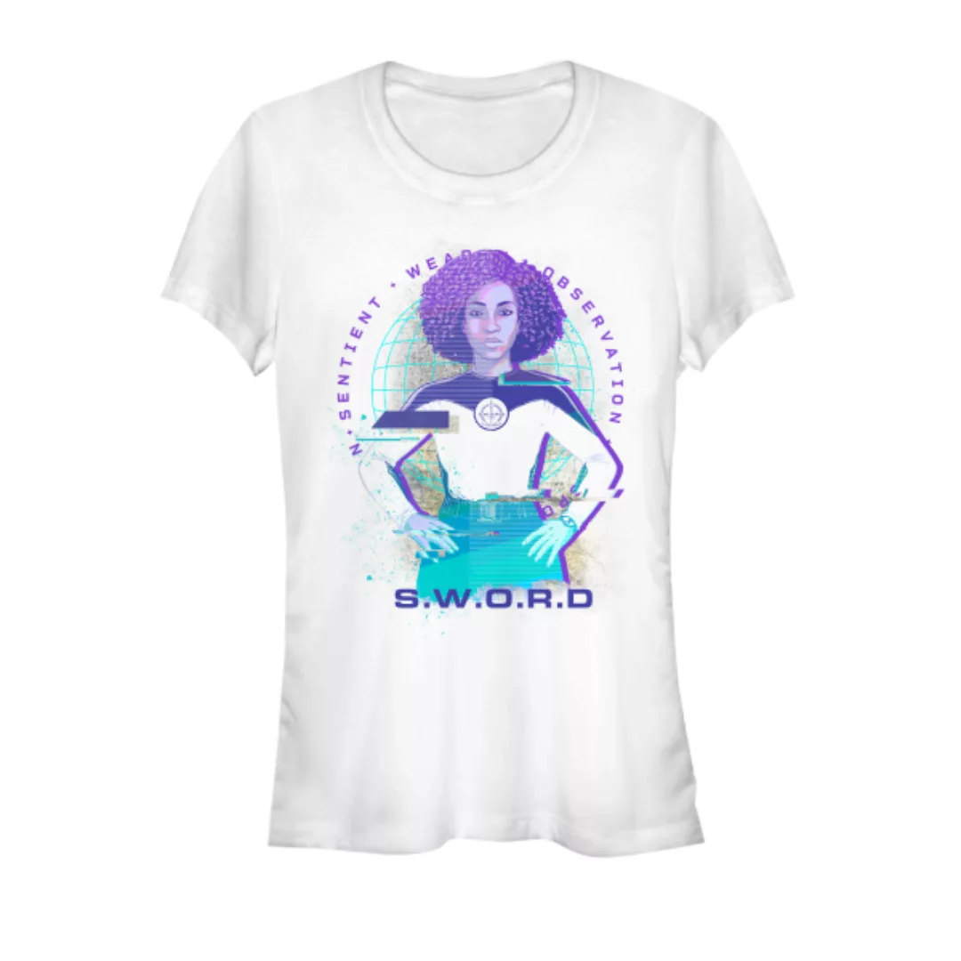 Marvel - WandaVision - Monica Rambeau Sword Glitch - Frauen T-Shirt günstig online kaufen