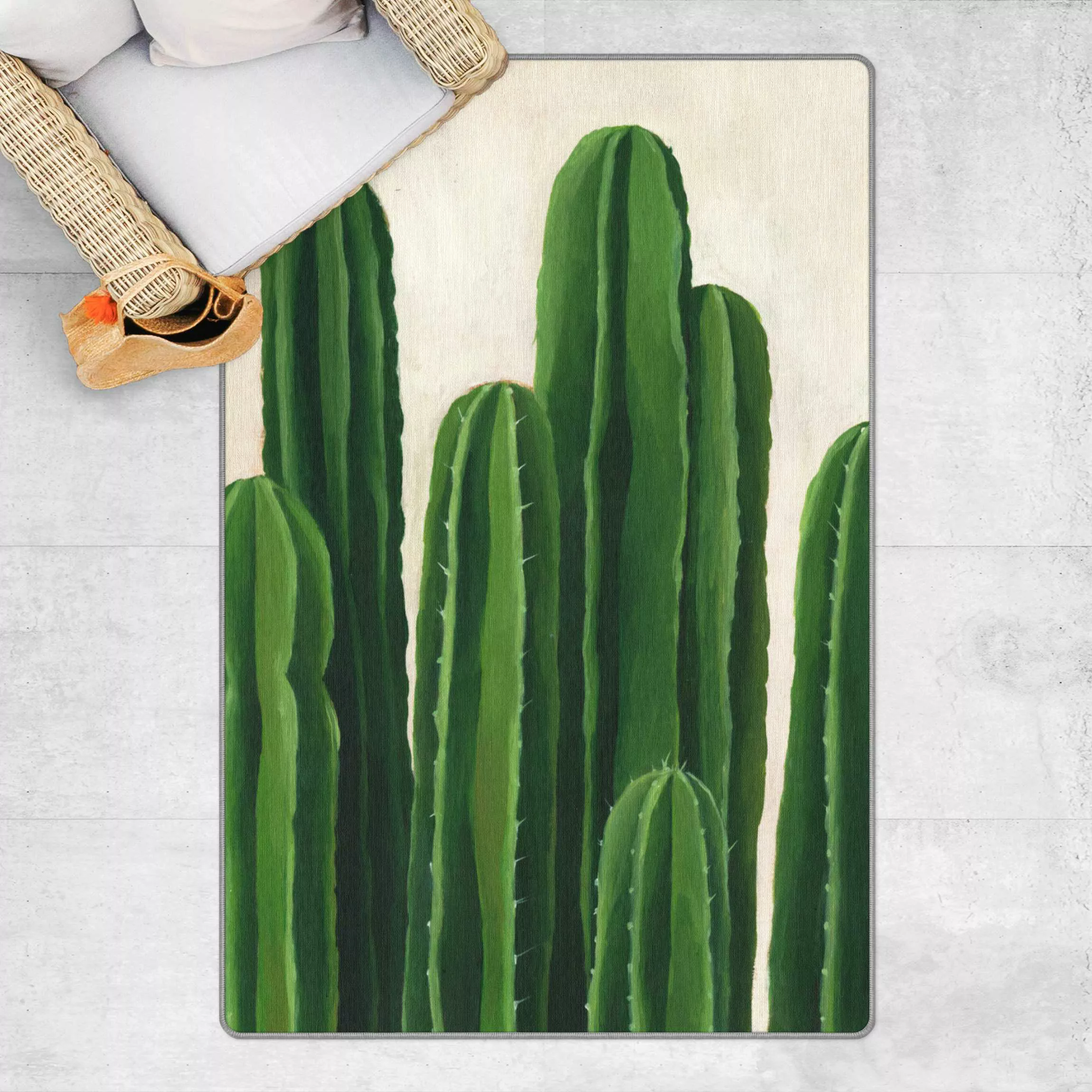 Teppich Lieblingspflanzen - Kaktus günstig online kaufen