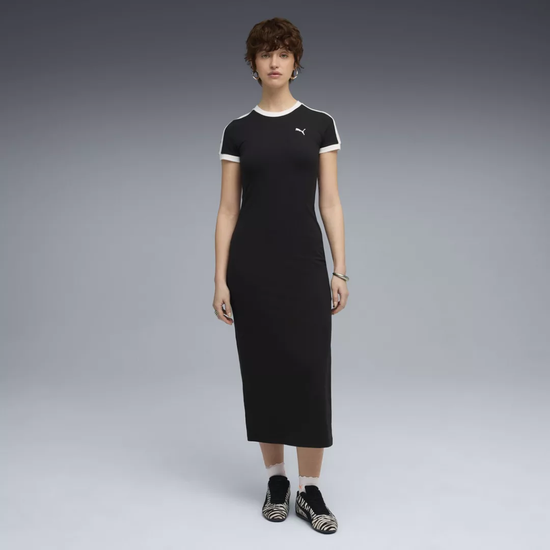 PUMA Sweatkleid "Wardrobe Essentials Slim Fit Kleid Damen" günstig online kaufen