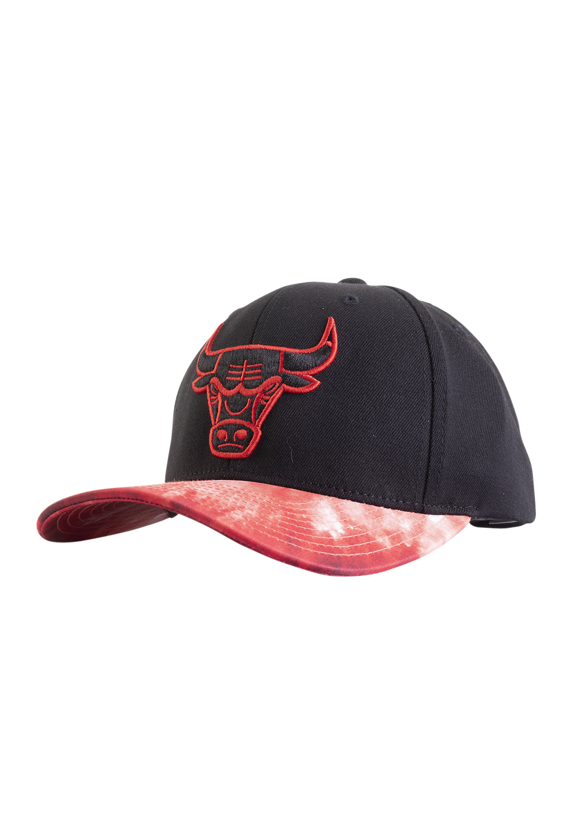 Mitchell & Ness Tie Dye Classic Red Snapback Cap FH21HW002 CHICAGO BULLS Sc günstig online kaufen