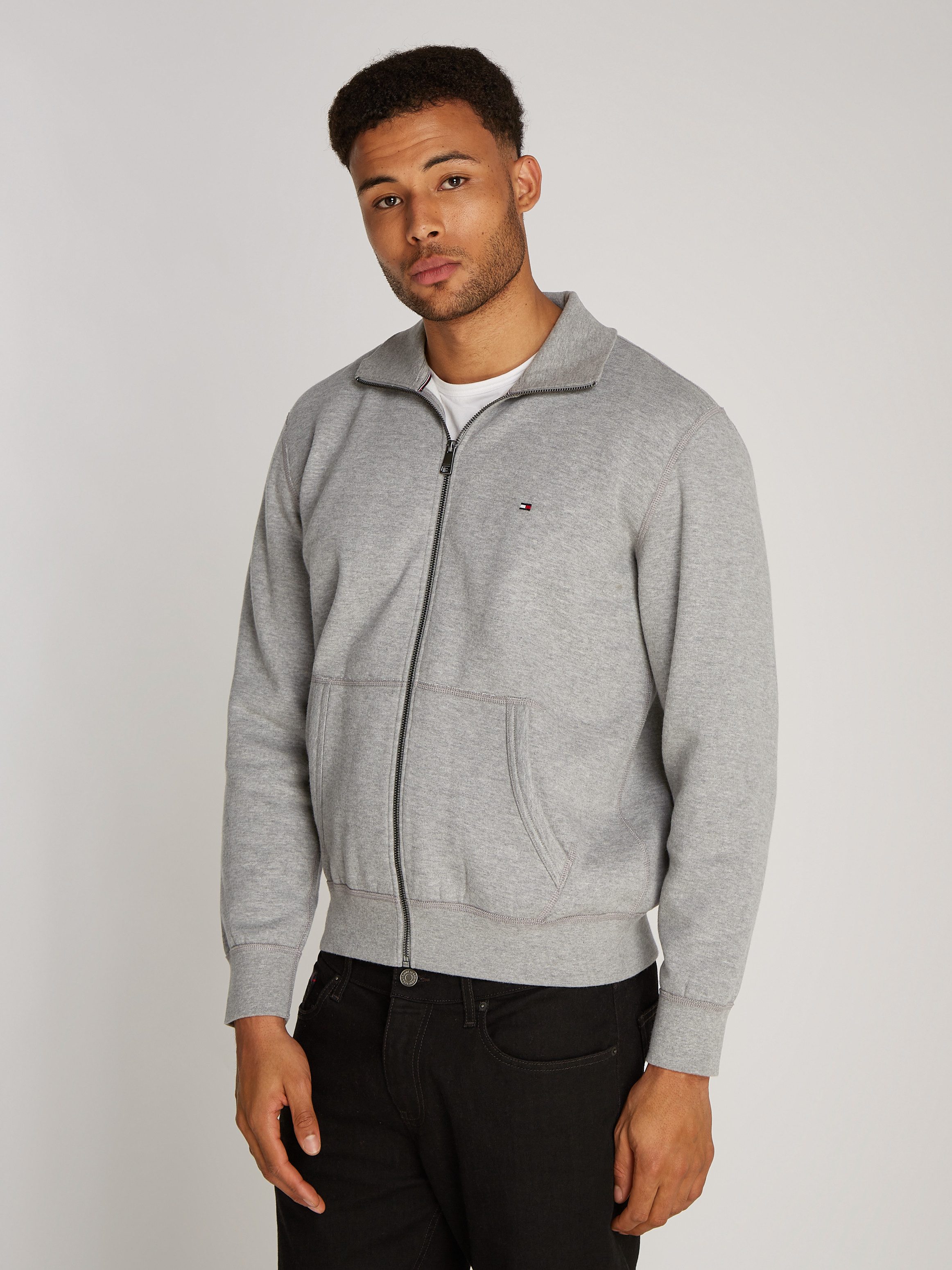 Tommy Hilfiger Sweatjacke ESSENTIAL FLEECE ZT günstig online kaufen