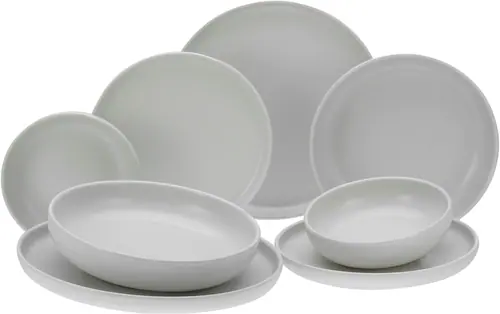 CreaTable Tafelservice »Uno«, (Set, 8 tlg.), seidenmatte Glasur günstig online kaufen