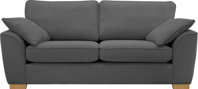 Home affaire 3-Sitzer "Savoy", gemütliches Sofa mit vielen Kissen, in 2 Bez günstig online kaufen