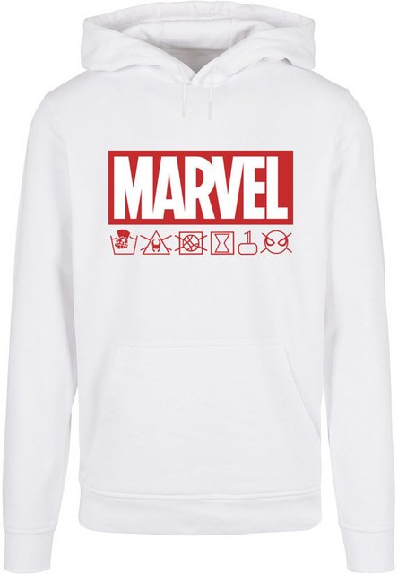 ABSOLUTE CULT Kapuzensweatshirt ABSOLUTE CULT Herren Marvel - Logo Washed C günstig online kaufen