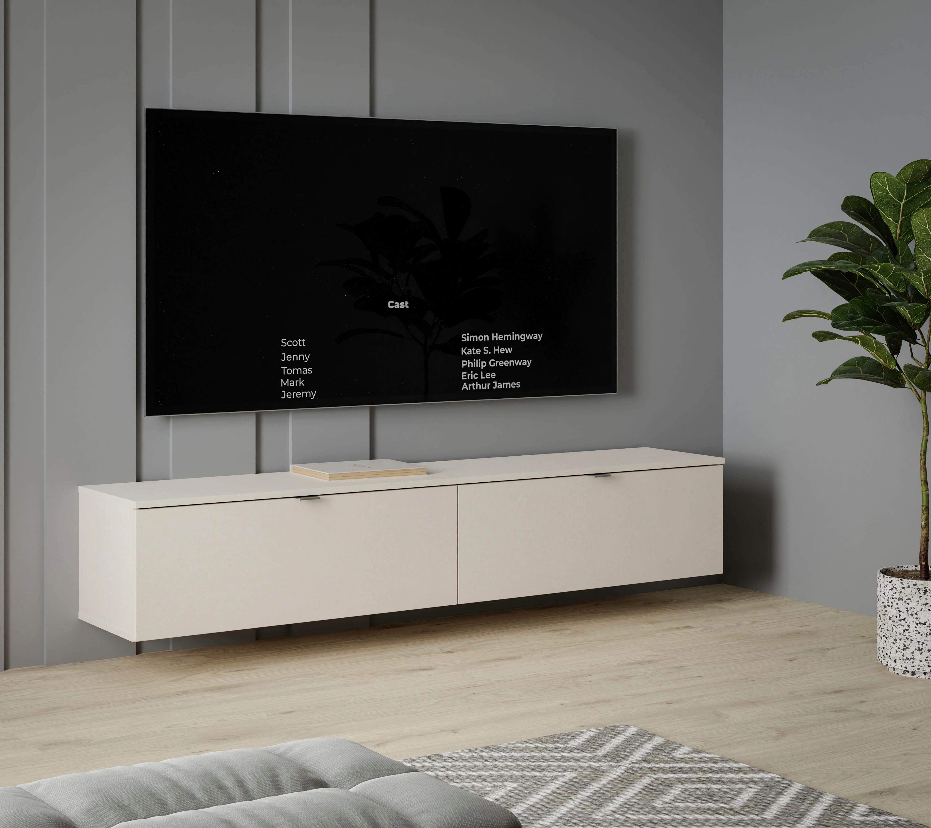 FORTE Lowboard "LibertadTV-Board, TV-Schrank", großes TV Board, erweiterbar günstig online kaufen