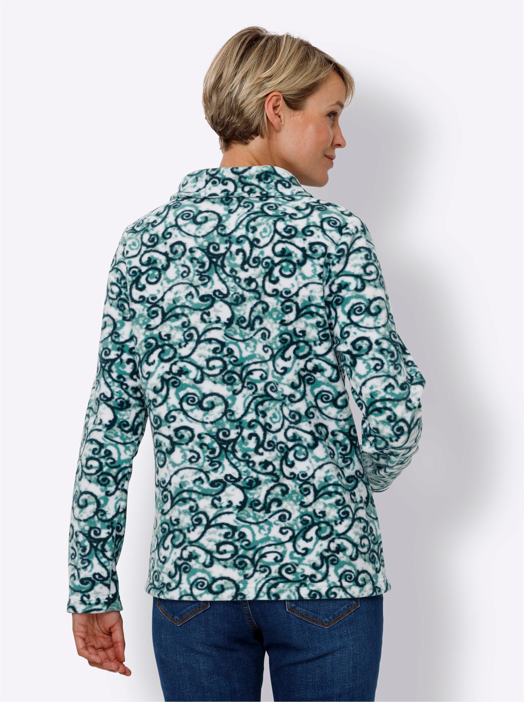 Sieh an! Fleeceshirt Fleeceshirt Länge ca. günstig online kaufen
