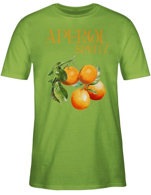 Shirtracer T-Shirt Aperol Spritz Orangen Aperol Kostüm Karneval & Fasching günstig online kaufen