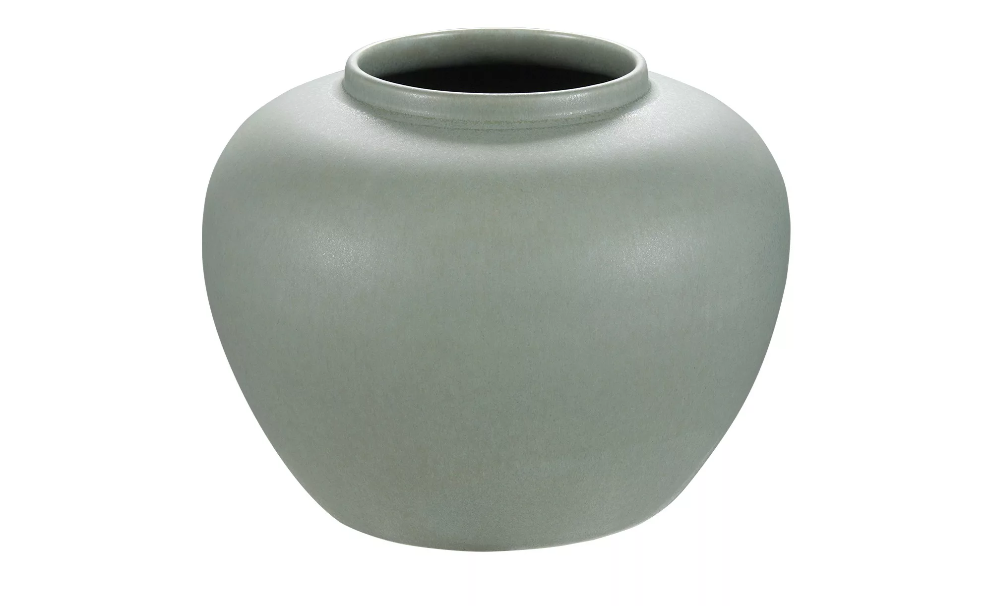 ASA SELECTION Vase  Florea ¦ grün ¦ Steingut ¦ Maße (cm): H: 18  Ø: 11.5 Ac günstig online kaufen