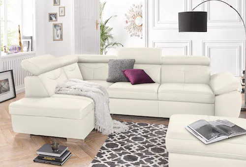 exxpo - sofa fashion Ecksofa Spring, wahlweise mit Bettfunktion und Bettkla günstig online kaufen