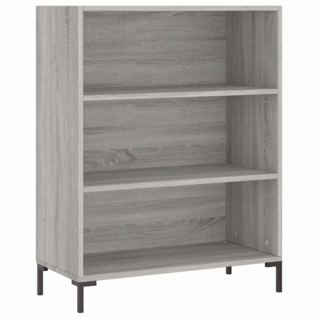 vidaXL Bücherregal Bücherregal Grau Sonoma 69,5x32,5x90 cm Holzwerkstoff, 1 günstig online kaufen