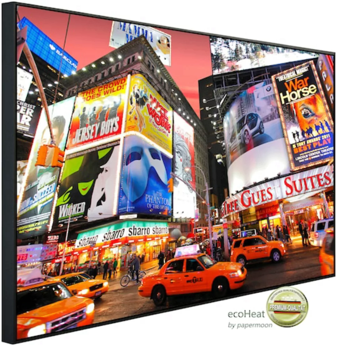 Papermoon Infrarotheizung »Times Square«, sehr angenehme Strahlungswärme günstig online kaufen