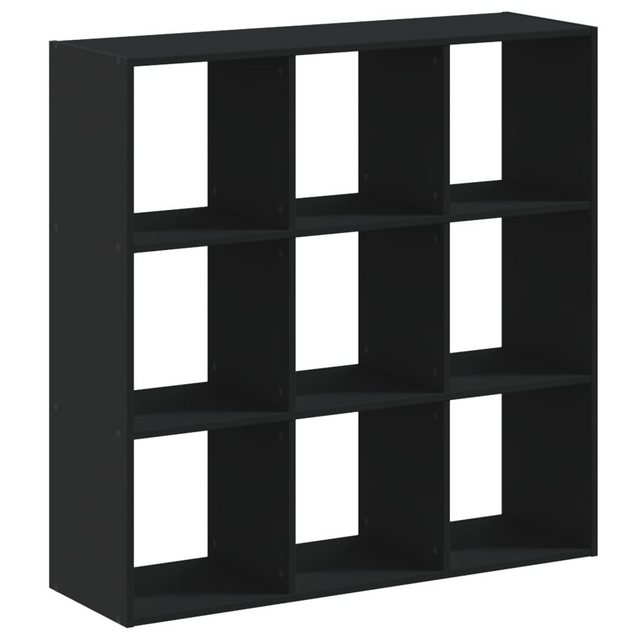 vidaXL Bücherregal Bücherregal Standregal Bodenregal Schwarz 102x32x102 cm günstig online kaufen