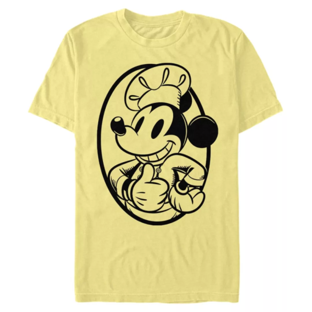 Disney - Micky Maus - Micky Maus Chef Mickey Circle - Männer T-Shirt günstig online kaufen