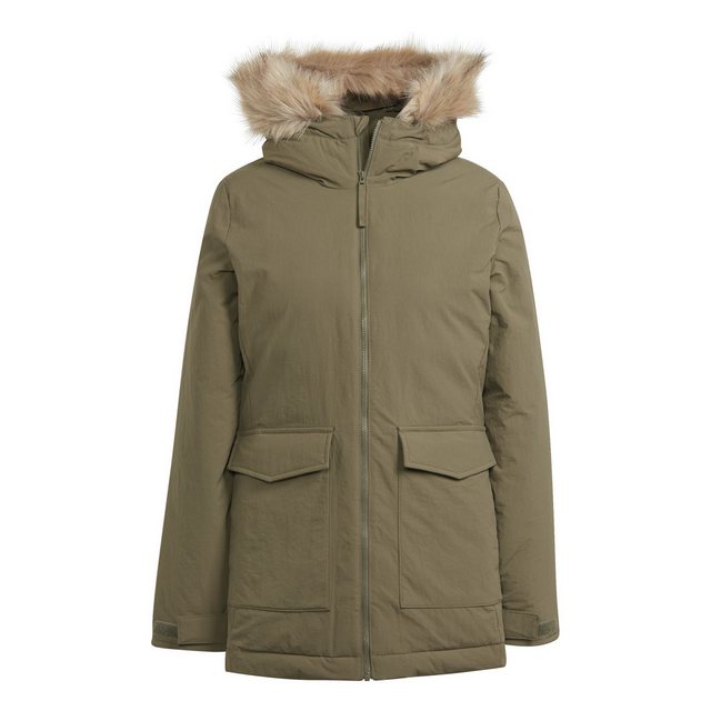 adidas Performance Wintermantel adidas Damen Parka Hooded Fur Parka günstig online kaufen