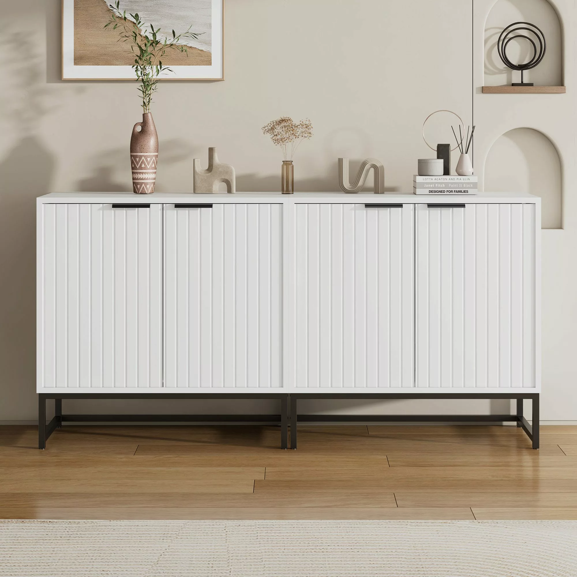 Flieks Sideboard (160x40x80,5 cm, 2 St), günstig online kaufen
