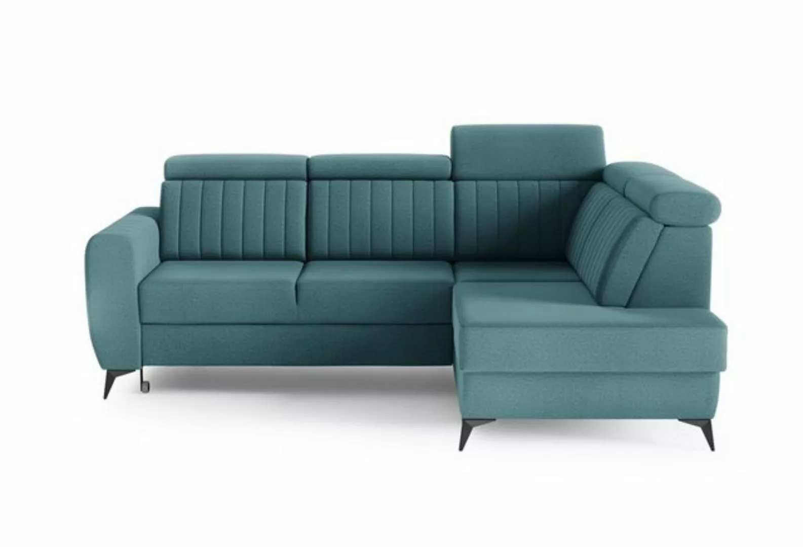 MOEBLO Ecksofa MOSTA II, Couch für Wohnzimmer, Schlafsofa Sofagarnitur Sofa günstig online kaufen