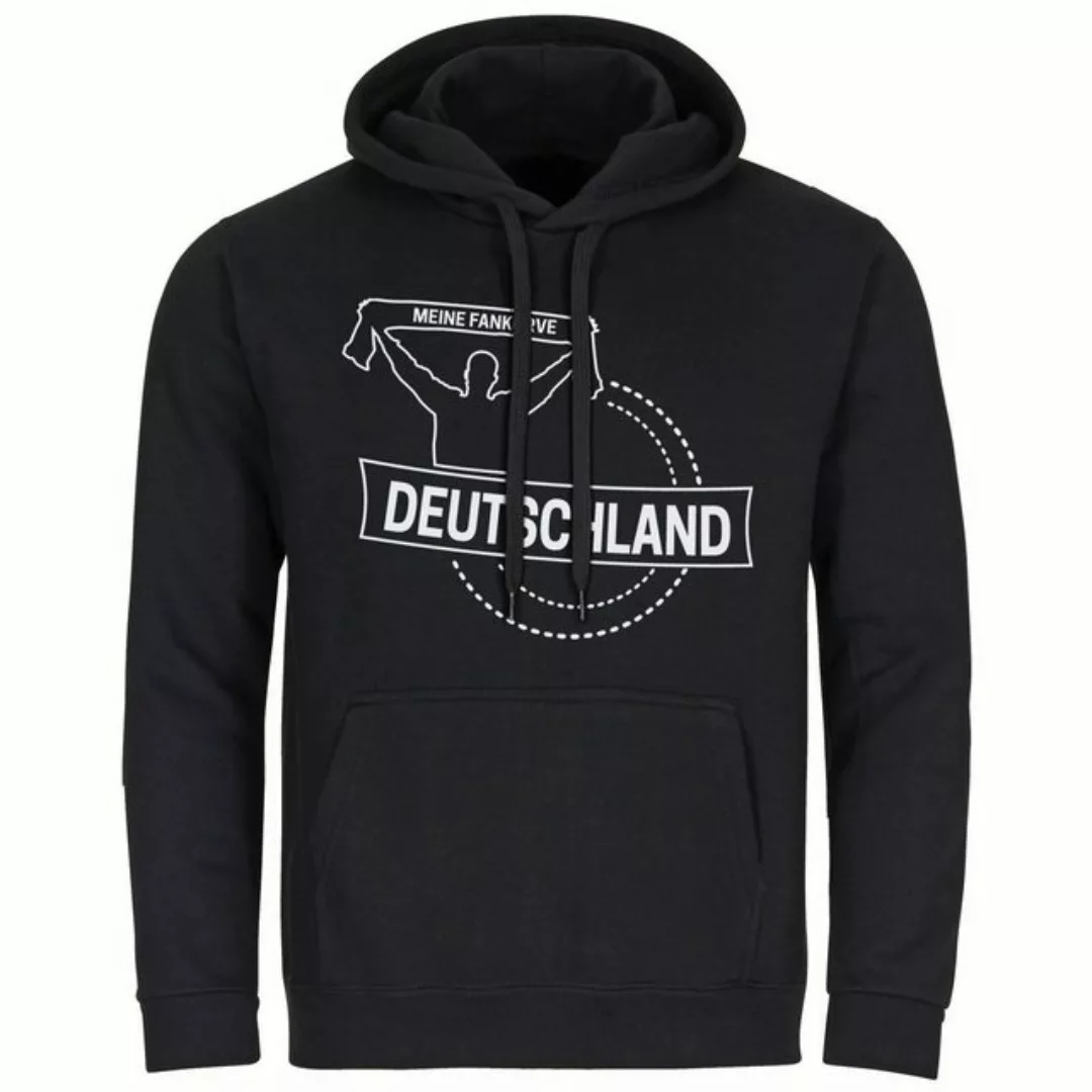 multifanshop Kapuzensweatshirt Deutschland - Meine Fankurve - Pullover günstig online kaufen