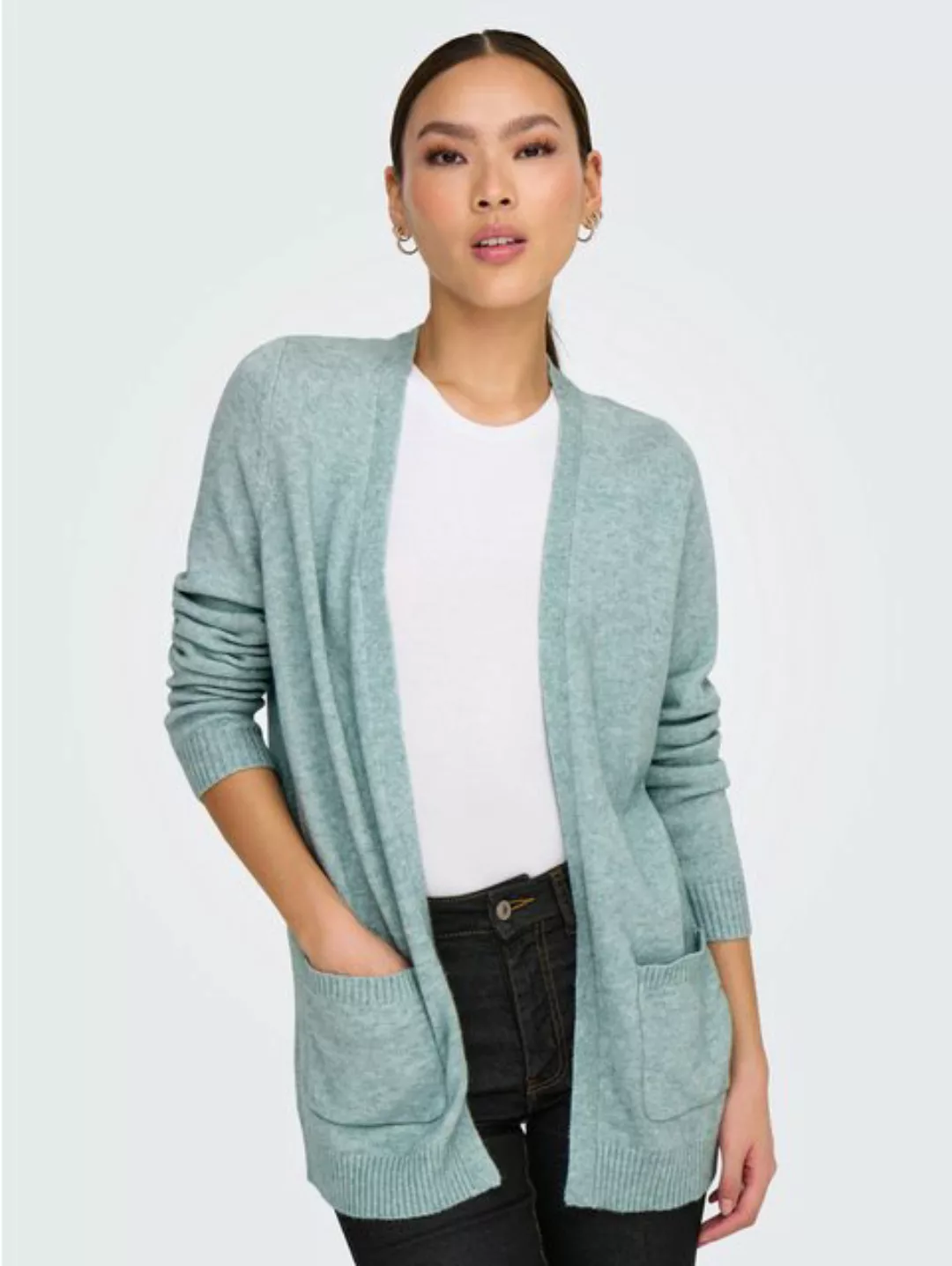 ONLY Strickjacke ONLLESLY L/S OPEN CARDIGAN KNT NOOS günstig online kaufen