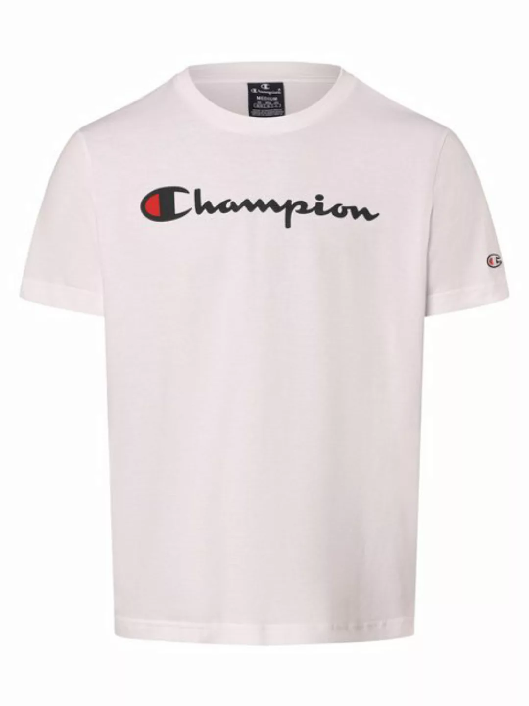 Champion T-Shirt Icons Crewneck T-Shirt Small Logo Mit Logo Print günstig online kaufen