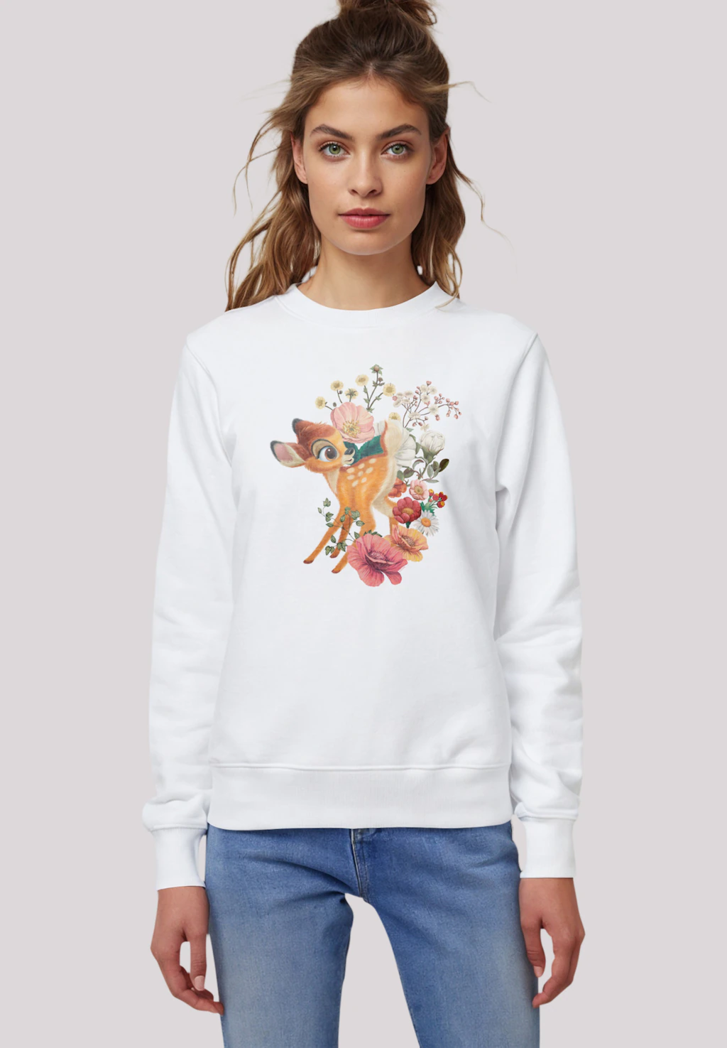 F4NT4STIC Sweatshirt "Disney Bambi Meadow Blumen", Premium Qualität günstig online kaufen