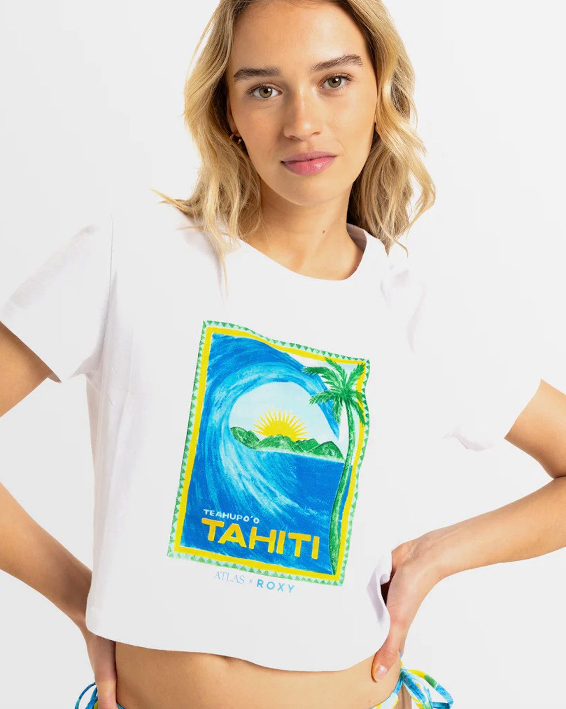 Roxy Crop-Top Atlas Ocean Regular Crop günstig online kaufen