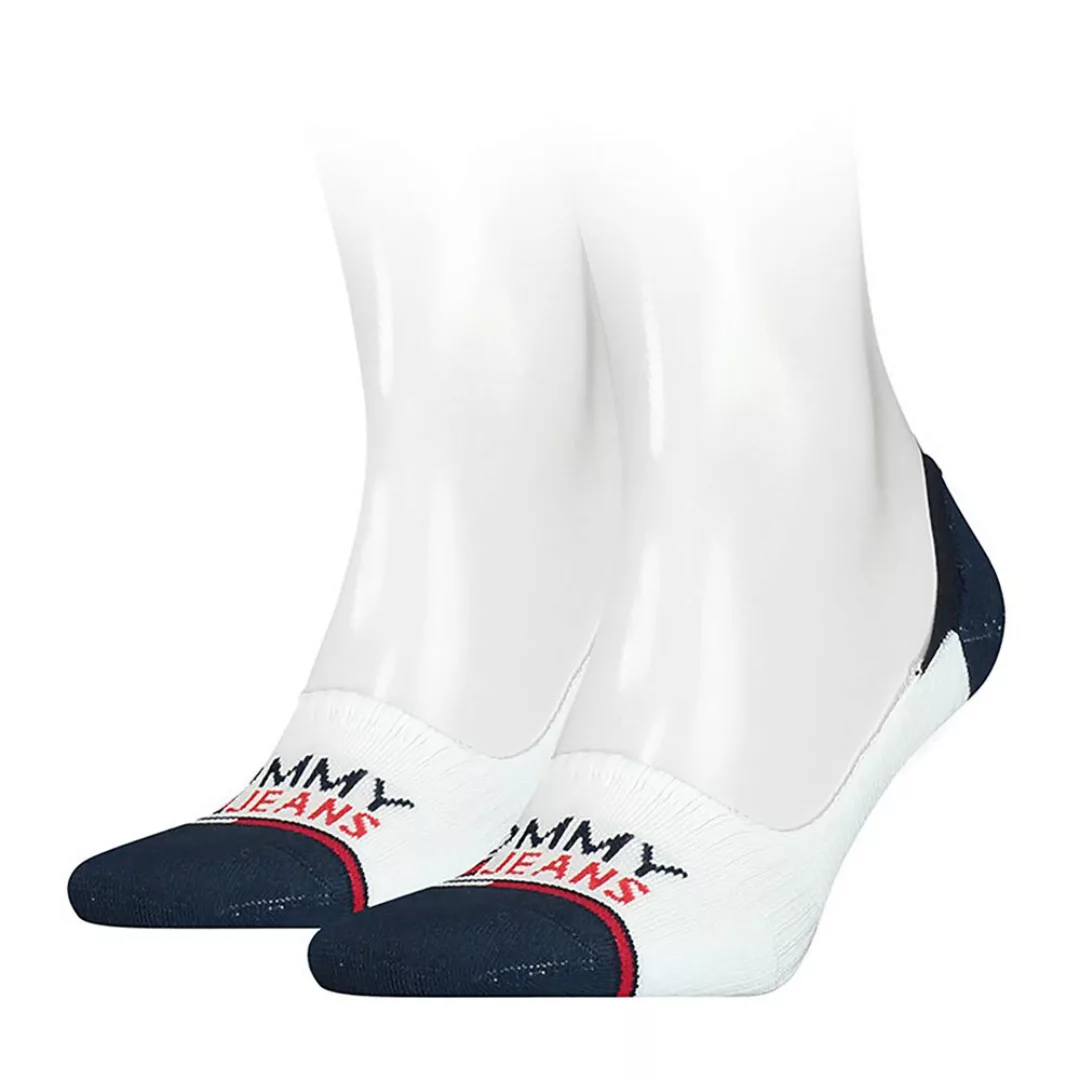 Tommy Hilfiger No Show Mid Footie Socken 2 Paare EU 35-38 White günstig online kaufen