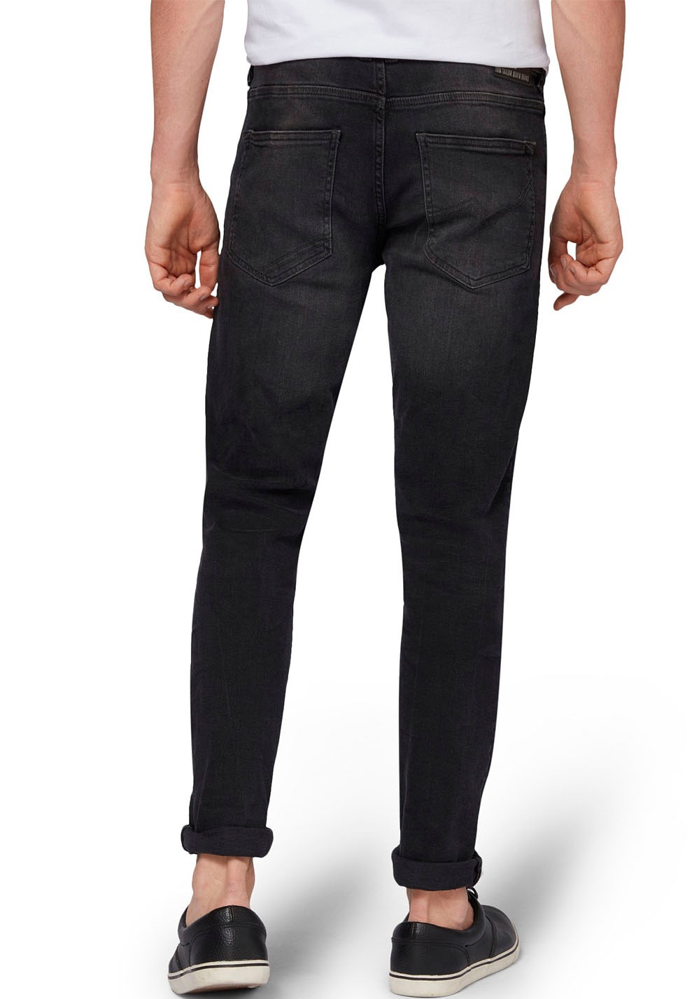Tom Tailor Culver Skinny Jeans 28 Used Dark Stone Black Denim günstig online kaufen