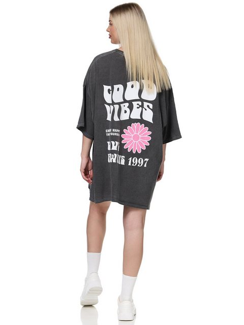 Worldclassca T-Shirt Worldclassca Oversized Print GOOD VIBES T-Shirt lang S günstig online kaufen