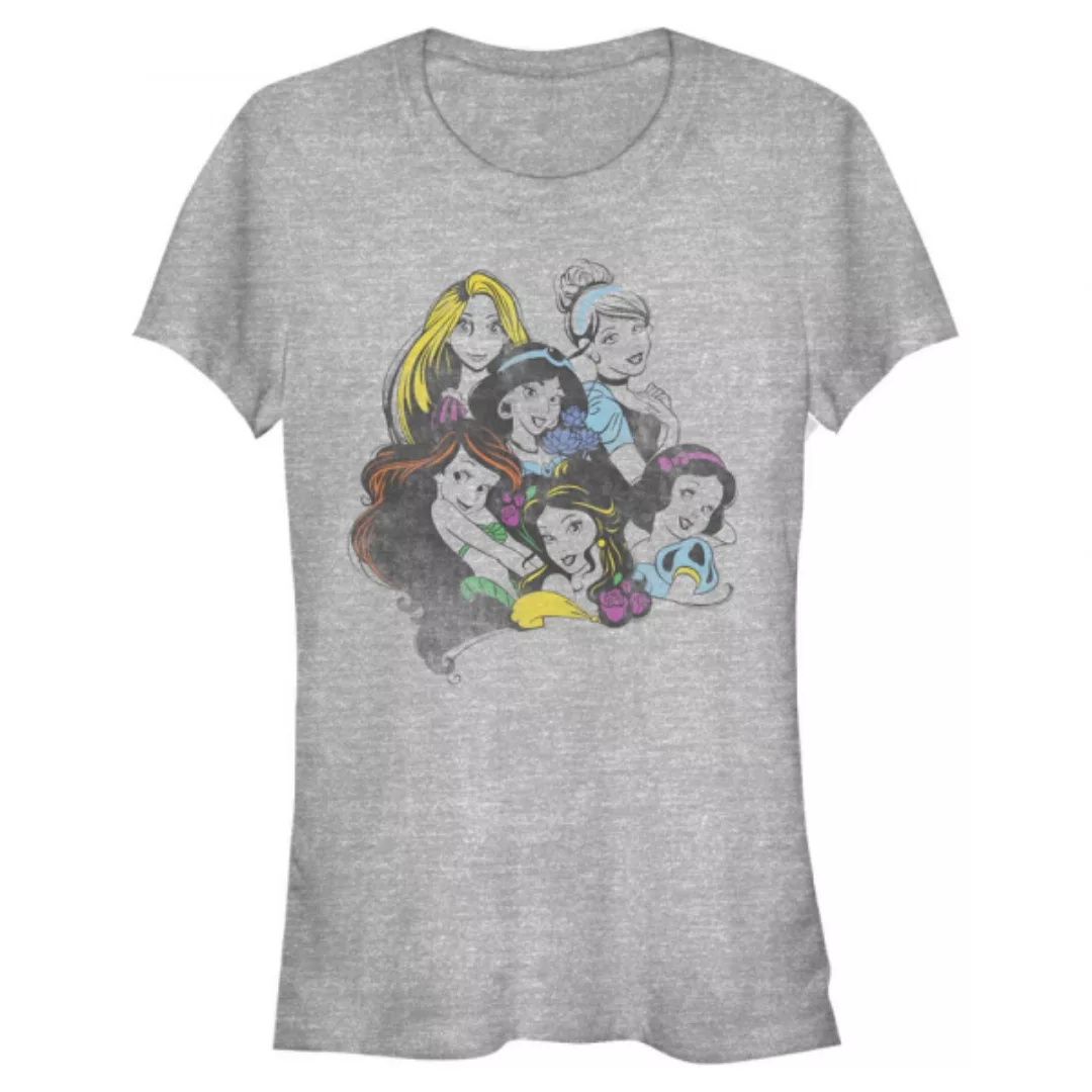 Disney Prinzessinnen - Gruppe Princess Chillin - Frauen T-Shirt günstig online kaufen