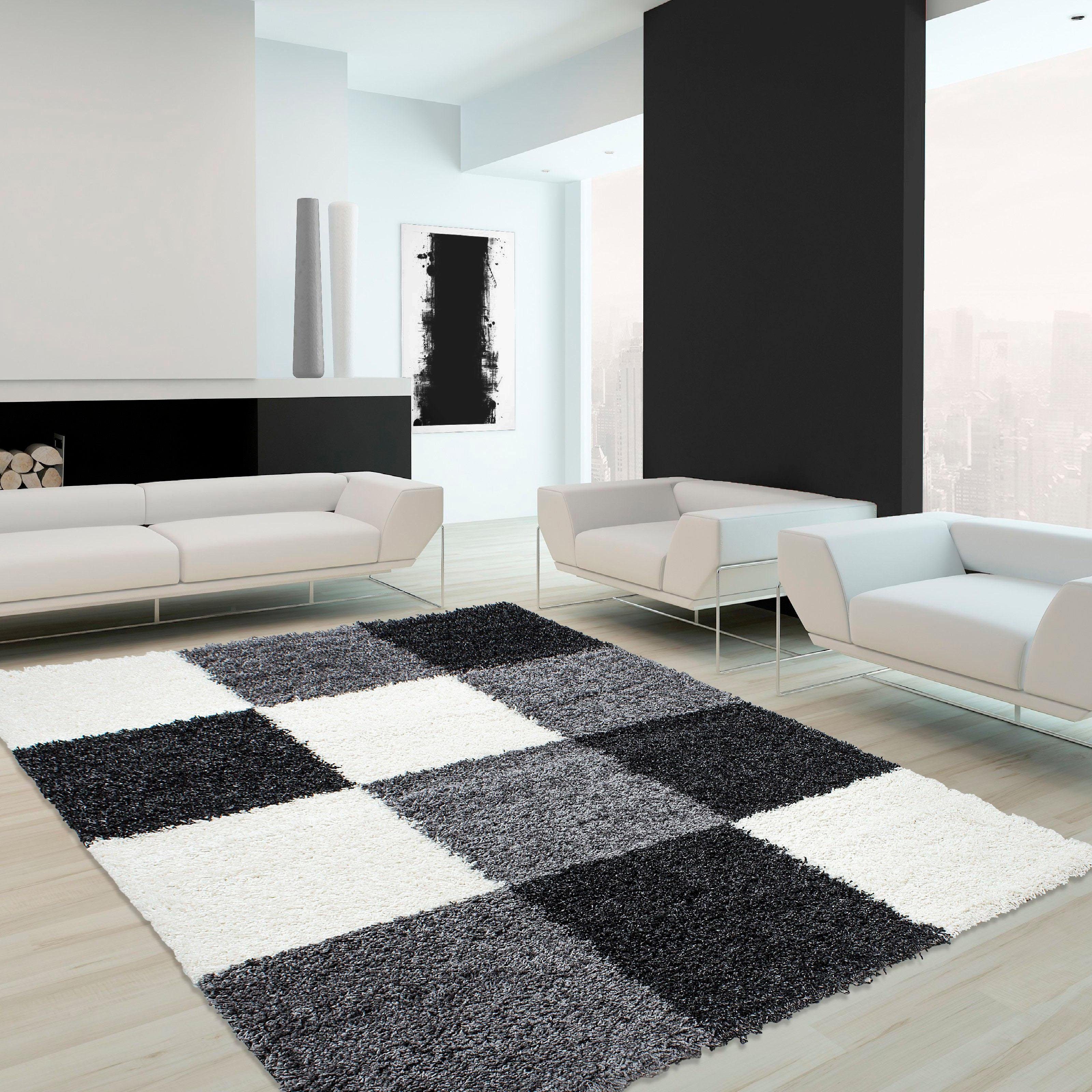 Ayyildiz Teppiche Hochflor-Teppich »Life Shaggy 1501«, rechteckig, 30 mm Hö günstig online kaufen