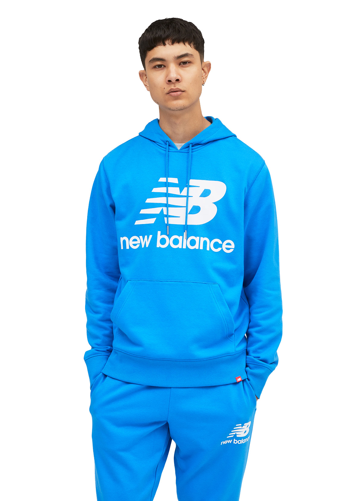 New Balance Sweater NB Essentials Stacked Logo Po Hoodi günstig online kaufen