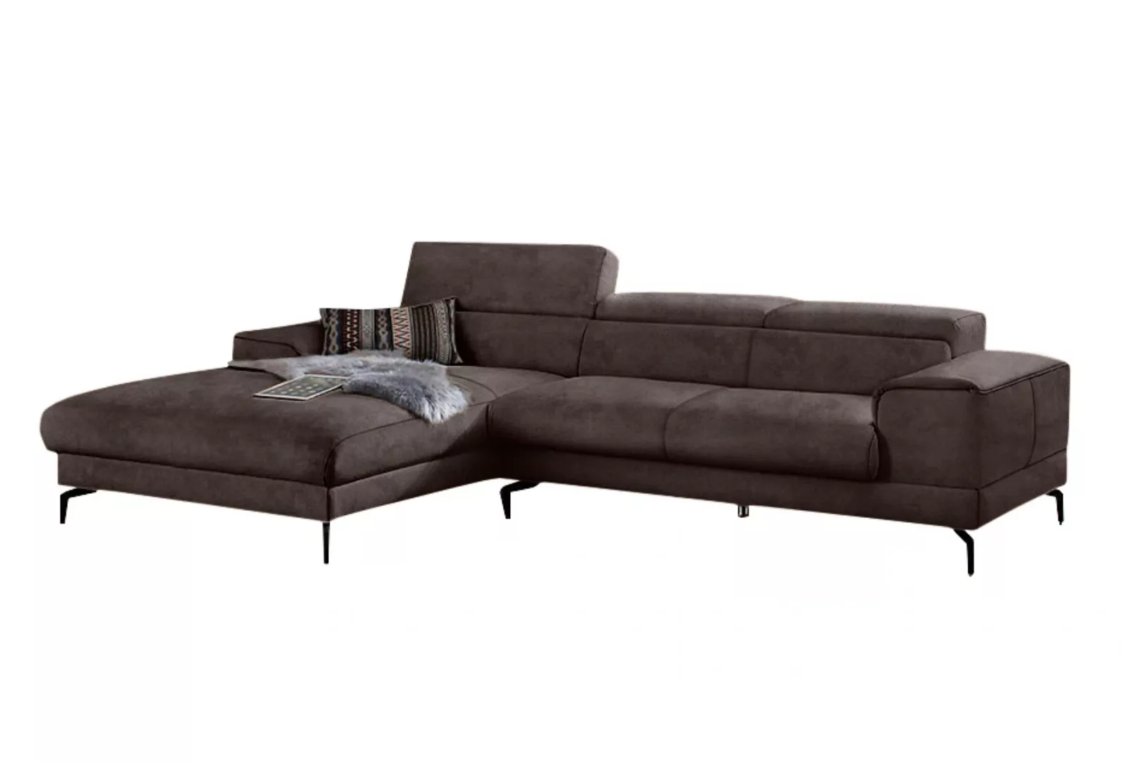 W.SCHILLIG Ecksofa "piedroo, Designsofa mit tollem Sitzkomfort, L-Form", Ko günstig online kaufen